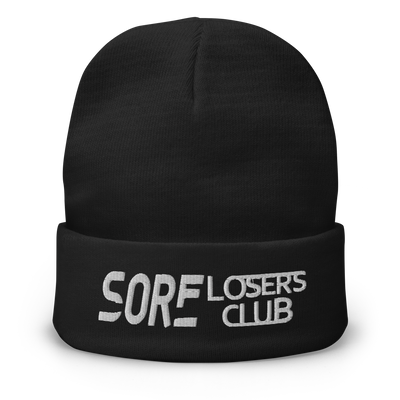 Team Haruna Beanie — Sore Losers Club JDM anime apparel