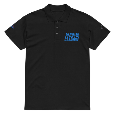 Sileighty Usui Pass Embroidered Polo — Sore Losers Club JDM anime apparel