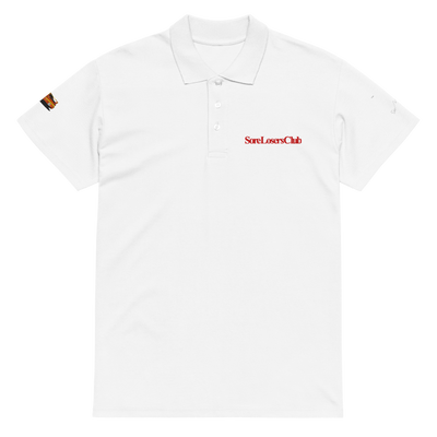 RX-7 FD Akagi Embroidered Polo — Sore Losers Club JDM anime apparel