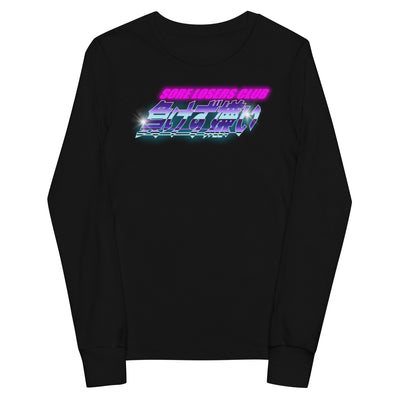 SLC 90's Kanji Youth Long Sleeve — Sore Losers Club JDM anime apparel